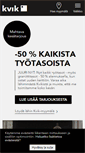 Mobile Screenshot of kvik.fi