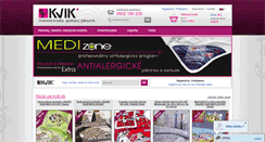 Desktop Screenshot of kvik.sk
